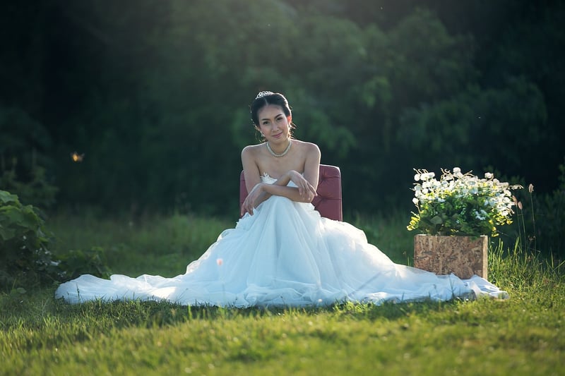 Whimsical Wedding Photo