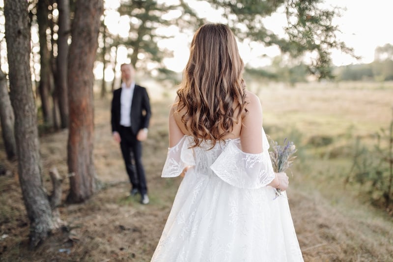 Bride with Flowers